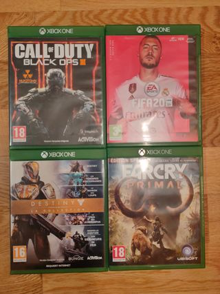 Pack 4 Juegos Xbox One