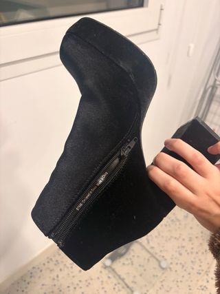 Botines negros tacón Marypaz
