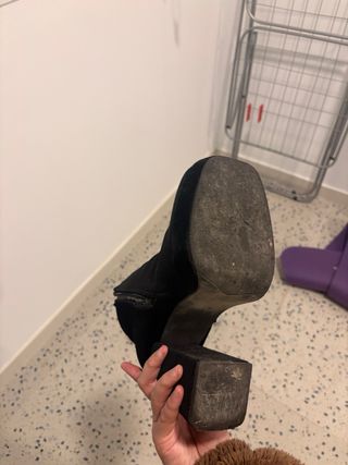 Botines negros tacón Marypaz