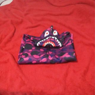 Chaqueta BAPE Tiburón Camuflaje Mujer