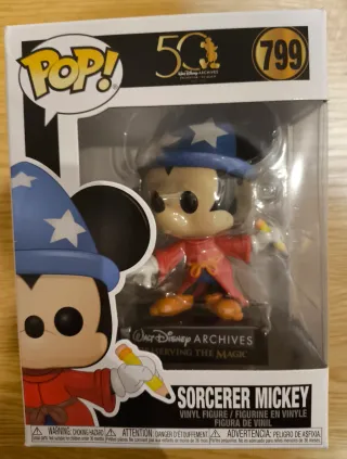 Funko Pop! Sorcerer Mickey 799 Disney Archives