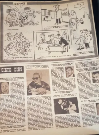 Revista ¡HOLA! Número 6 24 de noviembre de 1962.
