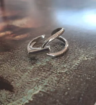 Anillo Plata Ajustable. Envíos gratis + de 40€