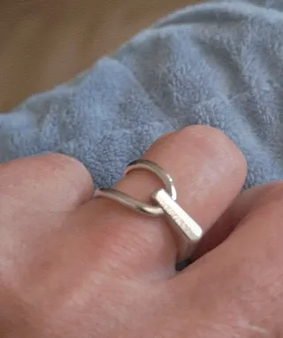 Anillo Plata Ajustable. Envíos gratis + de 40€