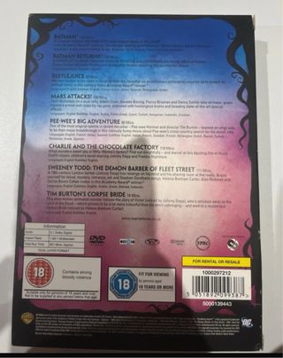 Colección DVD Tim Burton (Español)