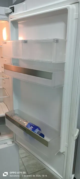 NEVERA COMBI SIEMENS NO FROST ENERGÍA A+