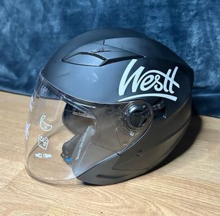 Casco Moto Westt L-XL Negro