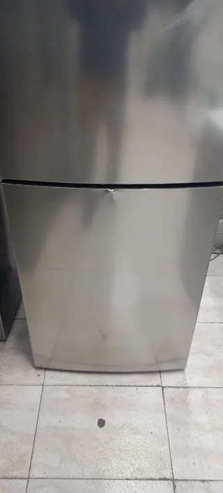 Nevera Combi Acero Inoxidable No Frost energía A+