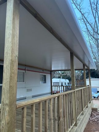 Pergola da campeggio a pannello singolo