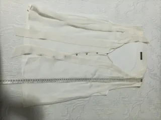 Blusa Massimo Dutti Blanca