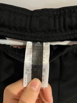 Pantalón chándal Adidas negro