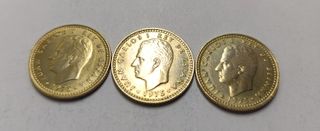 s/fabricadas: 1 pta. 1975*78 Rey J. Carlos I -MBC