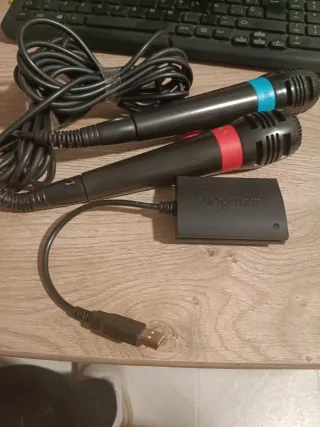 Micrófonos SingStar PS2