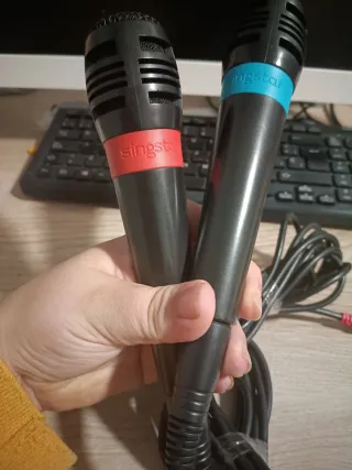 Micrófonos SingStar PS2