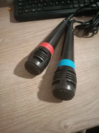 Micrófonos SingStar PS2