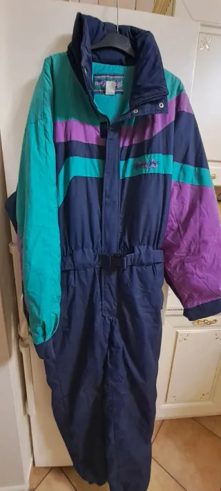 Tuta da sci intera colorata