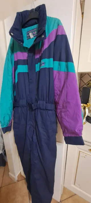 Tuta da sci intera colorata