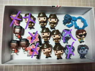 Figuras Stranger Things Huevos Kinder