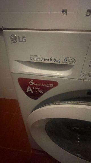 Lavadora LG F2J5WN3W 6.5kg