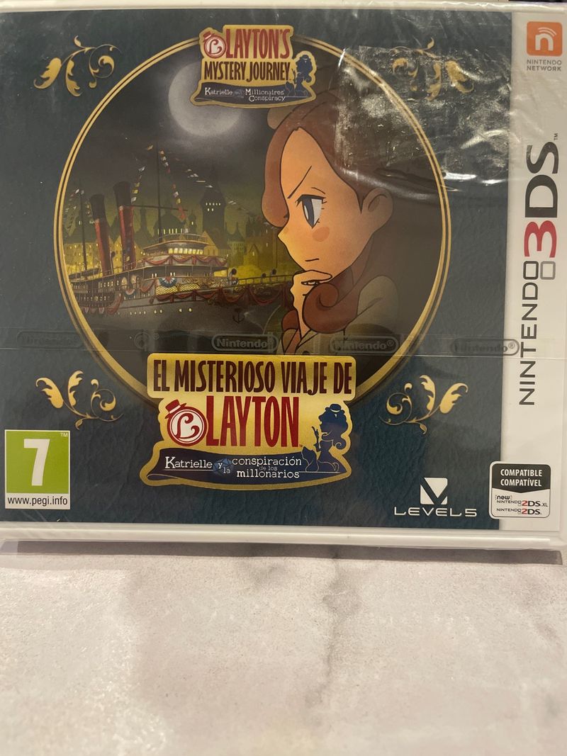 Imagen de Layton's Mystery Journey 3DS precintado