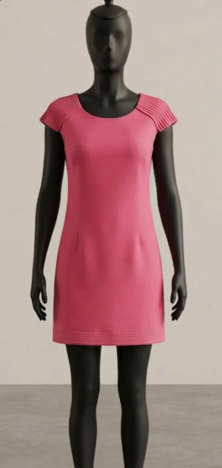 Vestido de verano rosa t.40/42
