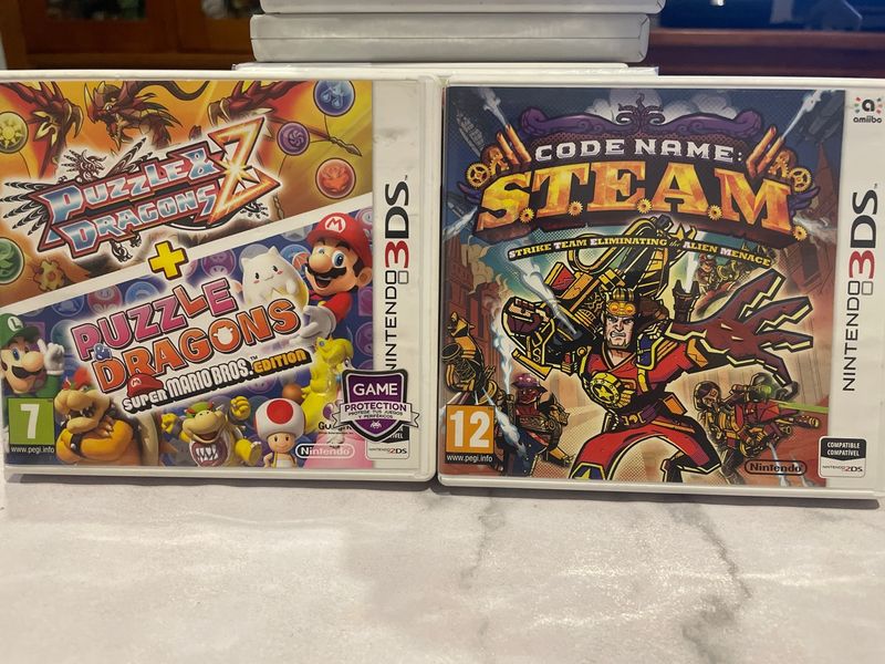 Imagen de Pack Juegos 3DS: Puzzle Dragons + Code Name Steam
