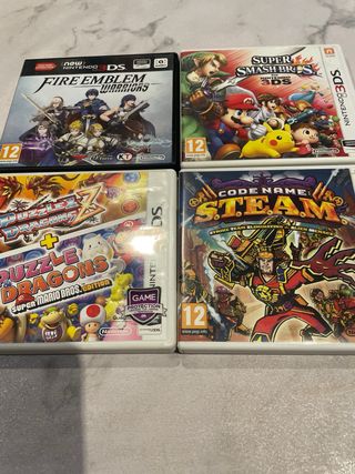 Pack Smash Bros+Code Name+Warriors+Puzzle&Dragons