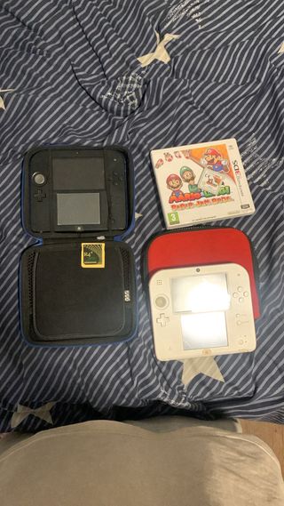 Nintendo 2DS Azul/Negro y Blanca/Roja