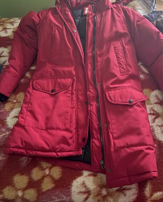 Chaqueta Invierno Roja Mujer