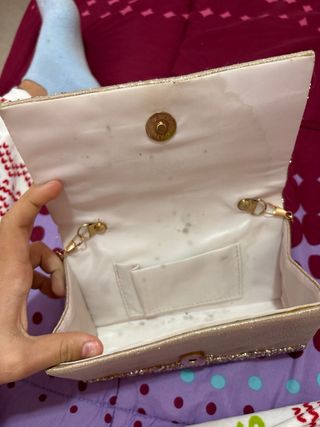 Bolso de fiesta con brillo