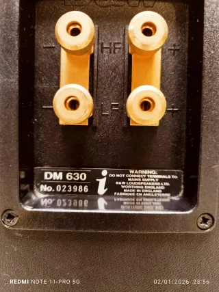 Bowers & Wilkins DM-630i Made in England