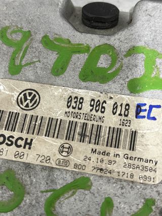 Centralita 1.9 TDI AGR INMOBILIZADOR ANULADO