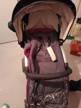 Silla de paseo para bebé y funda a juego