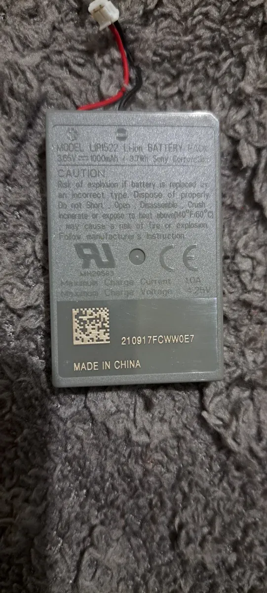 Bateria PS4 LIP1522 1000mAh