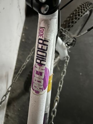 Bicicleta Btwin Rockrider 300 Blanca