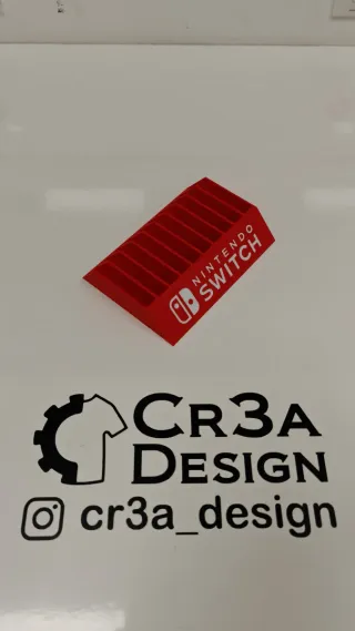 Supporto per 10 giochi Nintendo Switch personalizzabile