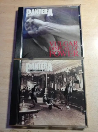 Lote 4 CDs Pantera Heavy Metal