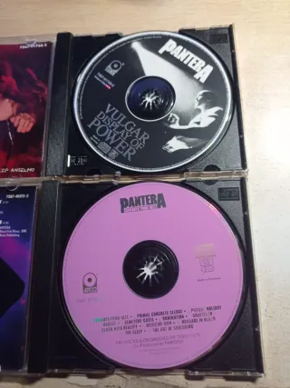 Lote 4 CDs Pantera Heavy Metal
