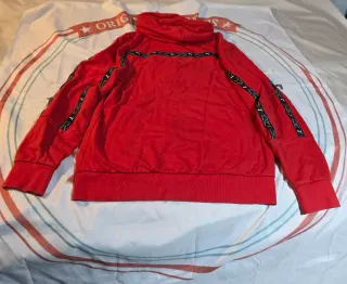 Sudadera Puma Roja con Logo
