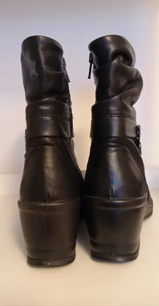 Botines IMAC Talla 35 Negro