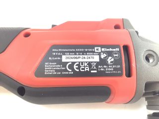 radial einhell professional axxio 18/125 q