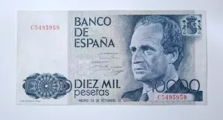 10000 Pesetas 1985 Serie C549
