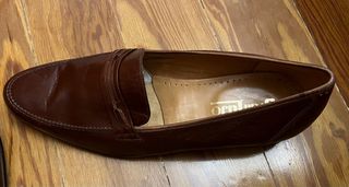 Zapatos de piel hombre marrones talla 45