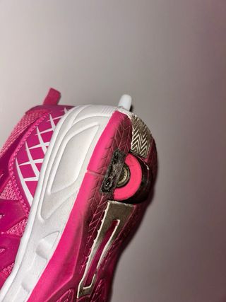 Zapatillas con Rueda Niña Rosa Talla X