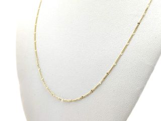 cadena oro 18k 22cm