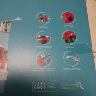 Camión Bomberos Teledirigido Roll Run Fire Corps