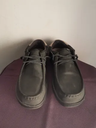 Mocasines Hey Dude Grises