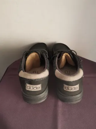 Mocasines Hey Dude Grises