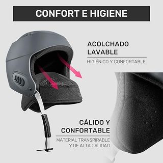 Casco esquí/snow WESTT talla M 57-58 gris - nuevo