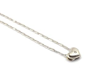 cadena oro 18k con piedra con circonita 20cm